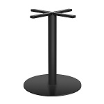 Table Base - 'Total' Round 540 (Black)